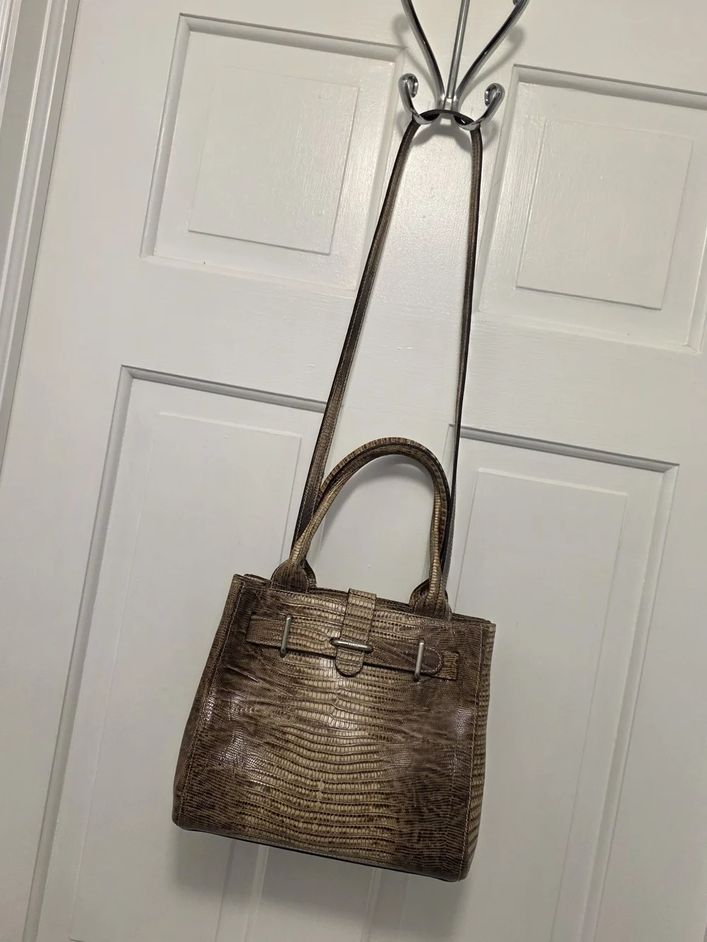 Furla textured brown